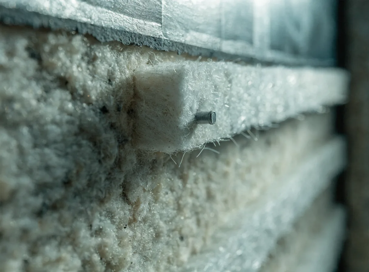 Dämmung & energetische Sanierung – Makroaufnahme vom Handwerk