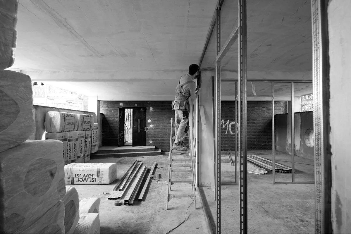 Baustelle von Neuberger Bau- und Dämmtechnik in Minden